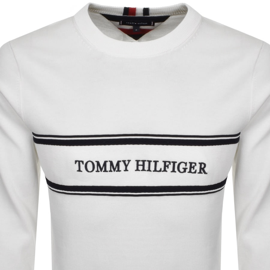 Alternative Image for ProductTommy Hilfiger Rope Logo Sweatshirt White2